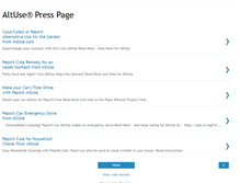 Tablet Screenshot of press.altuse.com
